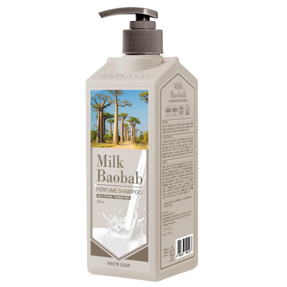 Парфюмированный шампунь MILK BAOBAB Белое мыло 500мл 500ml × 1PC