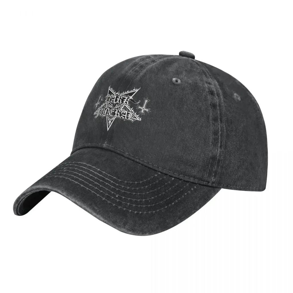 DARK FUNERAL Baseballkappe mit Baphomet-Logo, modische Trucker-Mütze für den Sommer, Herren, Erwachsene, Jagd- und Camping-Design