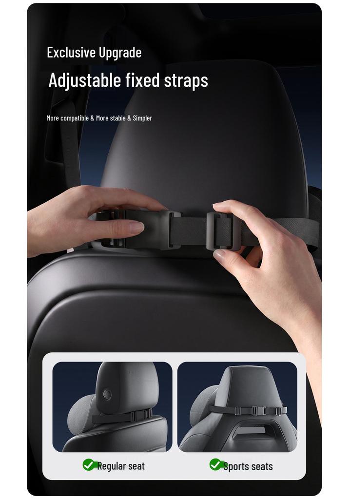 Tesla Model 3/Y/YL Headrest & Lumbar Support Neck Pillow