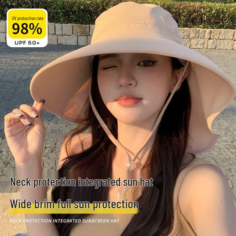 Women s Wide-Brim UV Protection Bucket Hat