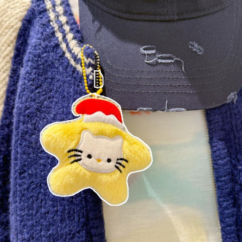 

Cute Cartoon Christmas Tree Santa Claus Plush Keychain Kawaii Christmas Stuffed Doll Toys Backpack Pendant Ornament Accessories