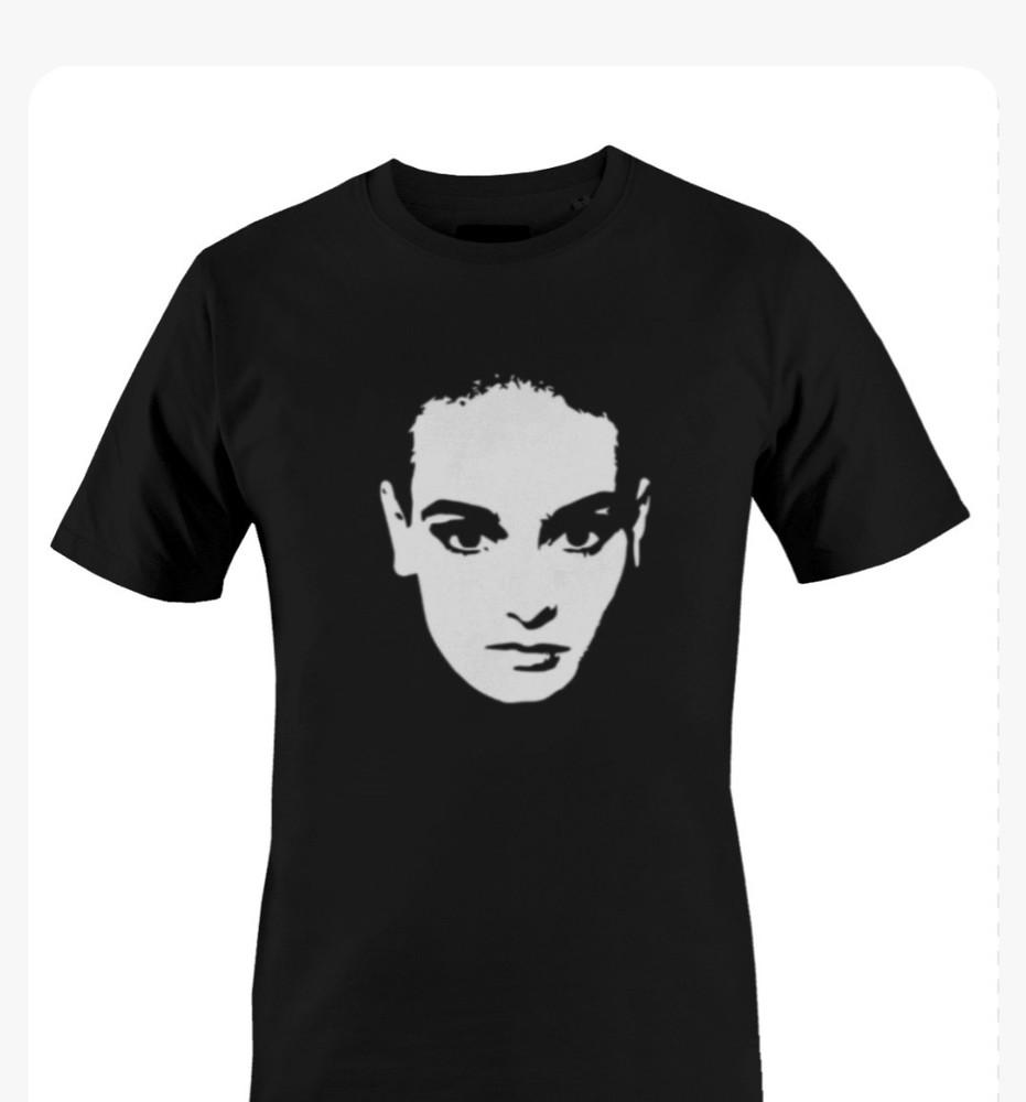 

Sinéad O#039;Connor Retro 90s Unisex Mens Graphic TShirt all sizes Black Unisex T-Shirt XXXL