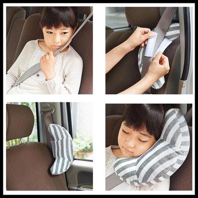 Apoio de Cabeça de Pescoço Infantil Almofadas de Ombro para Cinto de Segurança Removíveis Almofada de Dormir Infantil para Carro Almofada para Cinto de Segurança