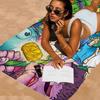 Cartoon Funny R-Rugrats Microfiber Blanket Quick Drying Beach Towels Oversized Printing Super Absorbent Pool Towel Blanket