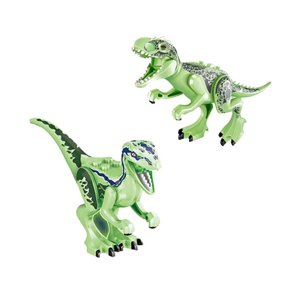 Jurassic World Park Dinosaurier Bausteine Figur Kinder Spielzeug Geschenk Set