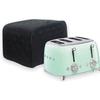 4 Slice Toaster Cover Bread Machine Dust Protection Cover Kitchen Toaster Cover Washable Cotton Linen Bakeware Protector Fits for Most 4 Slice Long