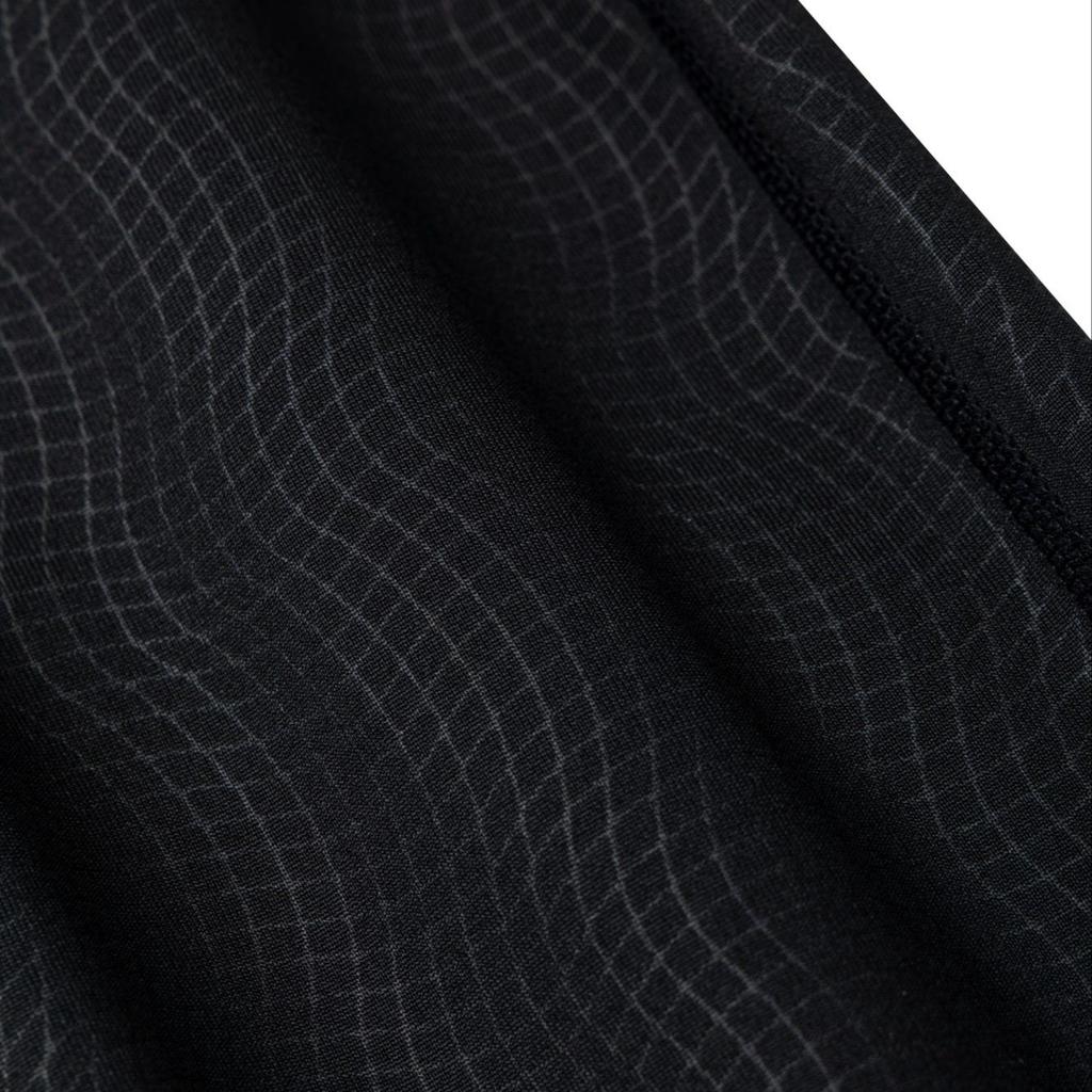 Nike Professional Slim Fit Solid Color Letter Print Nine-Point Sports Trousers Men bottoms Black 744283-010