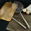 Schiumarola Colino per Pasta con Manico Lungo Rete Spessa in Acciaio Inossidabile Colino per Friggere Bollire Scolare Utensile da Cucina Resistente al Calore