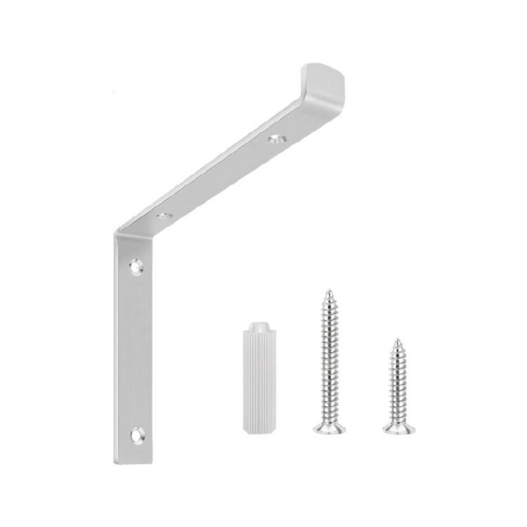

Industrial L Type Shelf Brackets Heavy Duty Metal Brackets for Wall Mounted Furniture Kitchen Organizers System 200mm