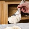 Non-Stick Pure Titanium Rice Spoon Lightweight Heat-resistant Serving Spoon Won't Damage Pot Anti-Bacterial Rice Scoop