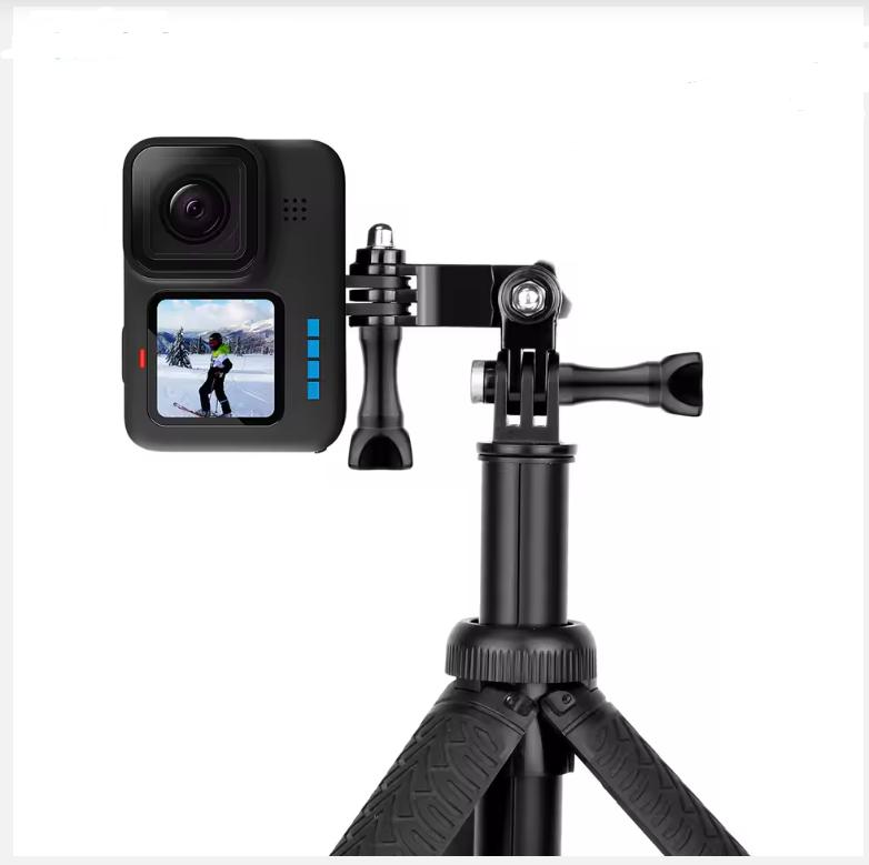 For GoPro Accessories 3-Way Adjustable Pivot Arm Mount for GoPro Hero Akaso Insta360 SJCAM DJI Action Cameras Accessories