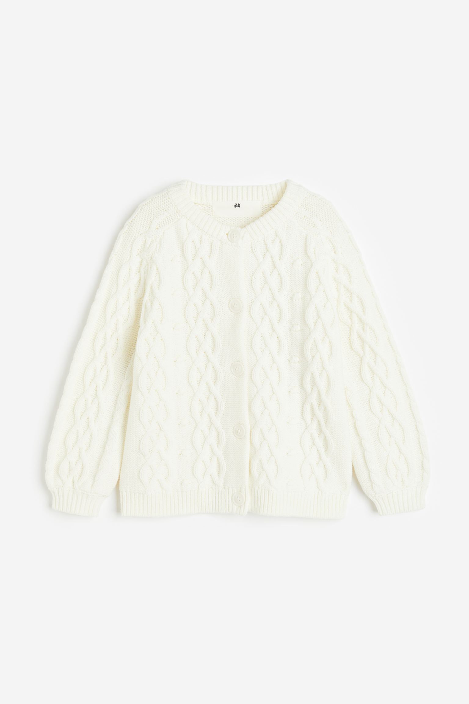 

Textured-knit cardigan