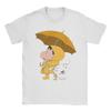 Kawaii Crayon Shinchan Blushing Tshirts Unisex Round Neck Short Sleeve Top Tee Cotton Summer Clothing