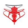 Thong Underwear Women Briefs Flower Embroidery G-String