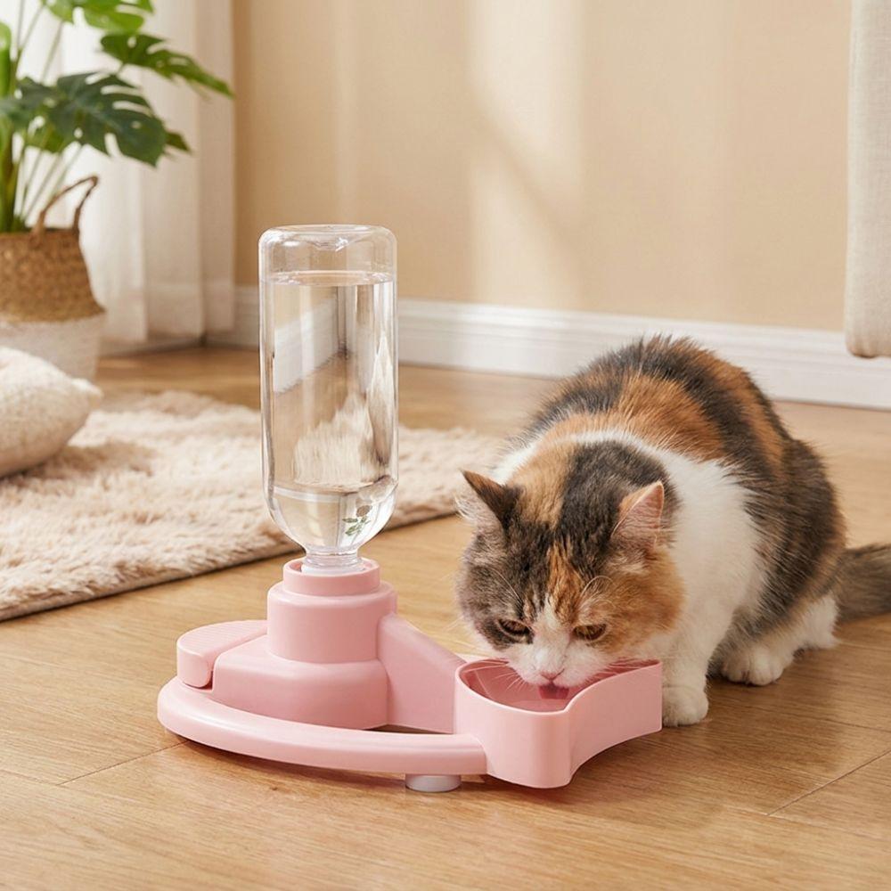 Large Capacity Cat Automatic Water Dispenser Silent Gravity Pet Water Bowl  Balcony