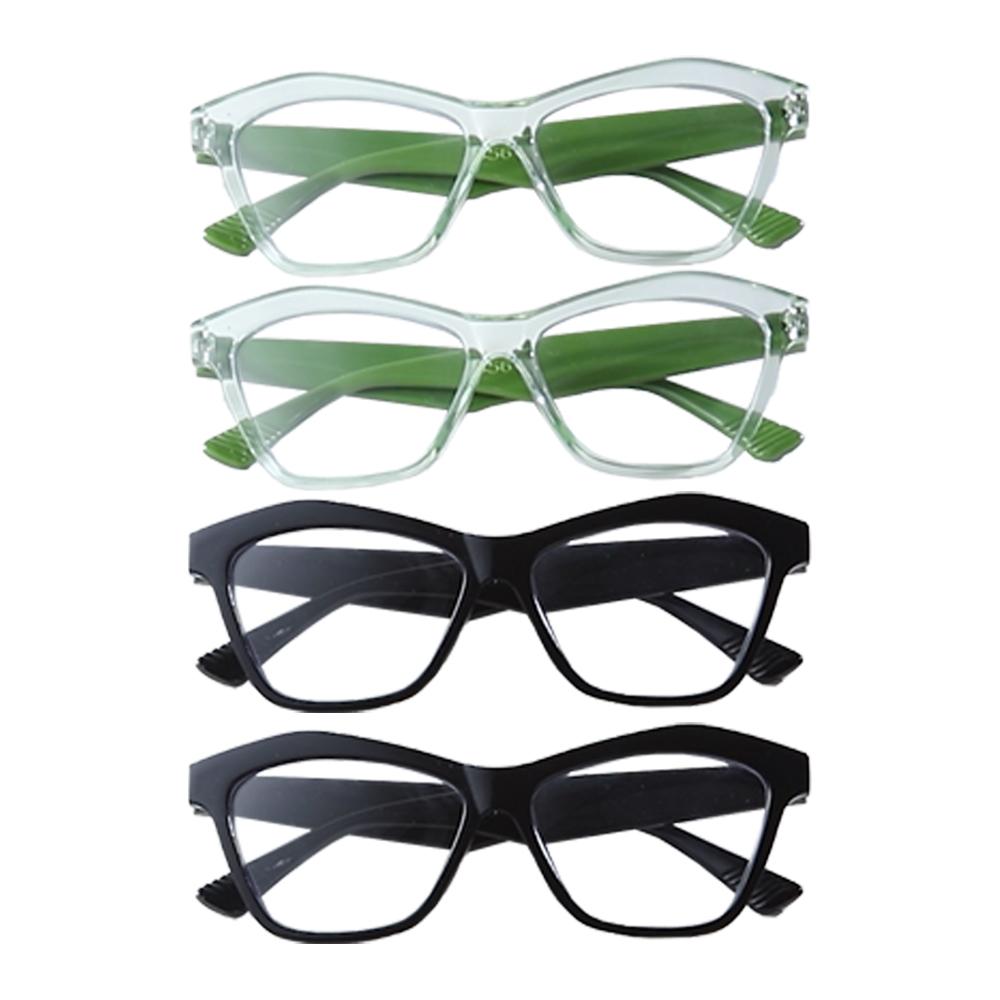 1/2/3/4/5PCS Women Clear Lens Presbyopia Glasses Personalized Cat Eye Reading Glasses Blue Light Blocking Eye Protection Eyewea
