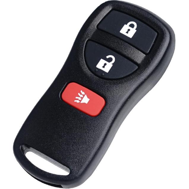 Keyless Entry Remote Control Key Fob Replacement Fits for Nissan Xterra Titan Armada Frontier 2002- Quest Sentra Murano Pathfinder Versa Infiniti