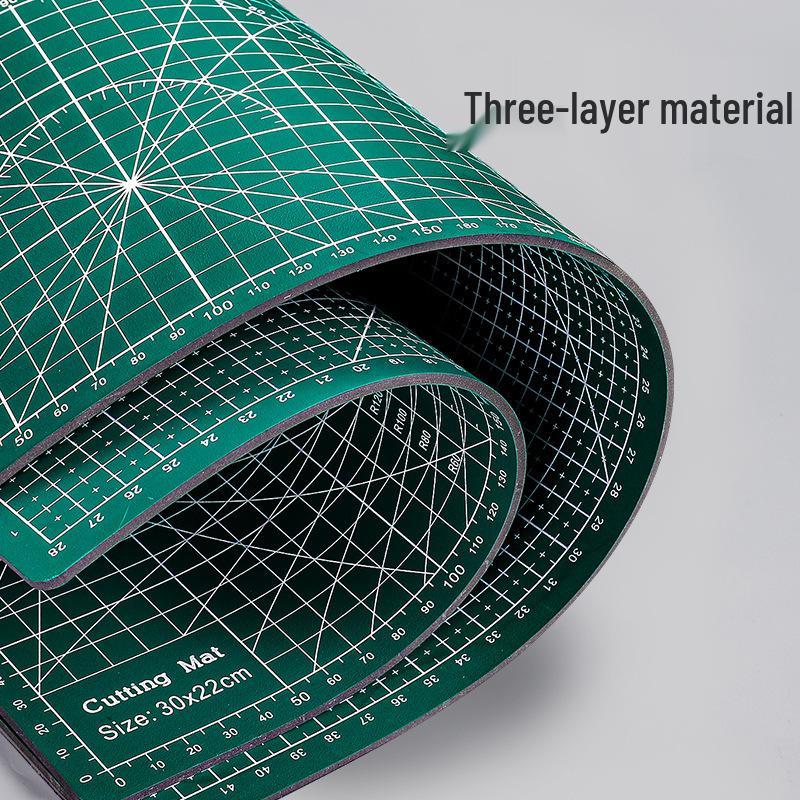 A3 Extra Thick Double-Sided Cutting Mat - Craft Knife & Paper Cut-Resistant Pad
