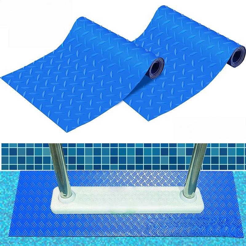 Swimming Pool Ladder Mat Pvc Waterproof Anti Slip Pool Step Mat Boat Decking Non-slip Pedal Pad Marine Flooring Yacht Ladder Pad
