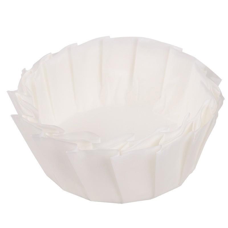 Nuova Cheesecake Basca Vassoio in Carta Oleata Pieghevole Stampo per Torta Monouso Rilascio Carta per Mousse Torta Bordo Resistente all'Olio per Cottura