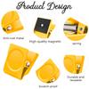 Kraftige 1/4/8 stk. Magnetiske Clips - Whiteboard Magnet Clips - Stærke Magnet Clips