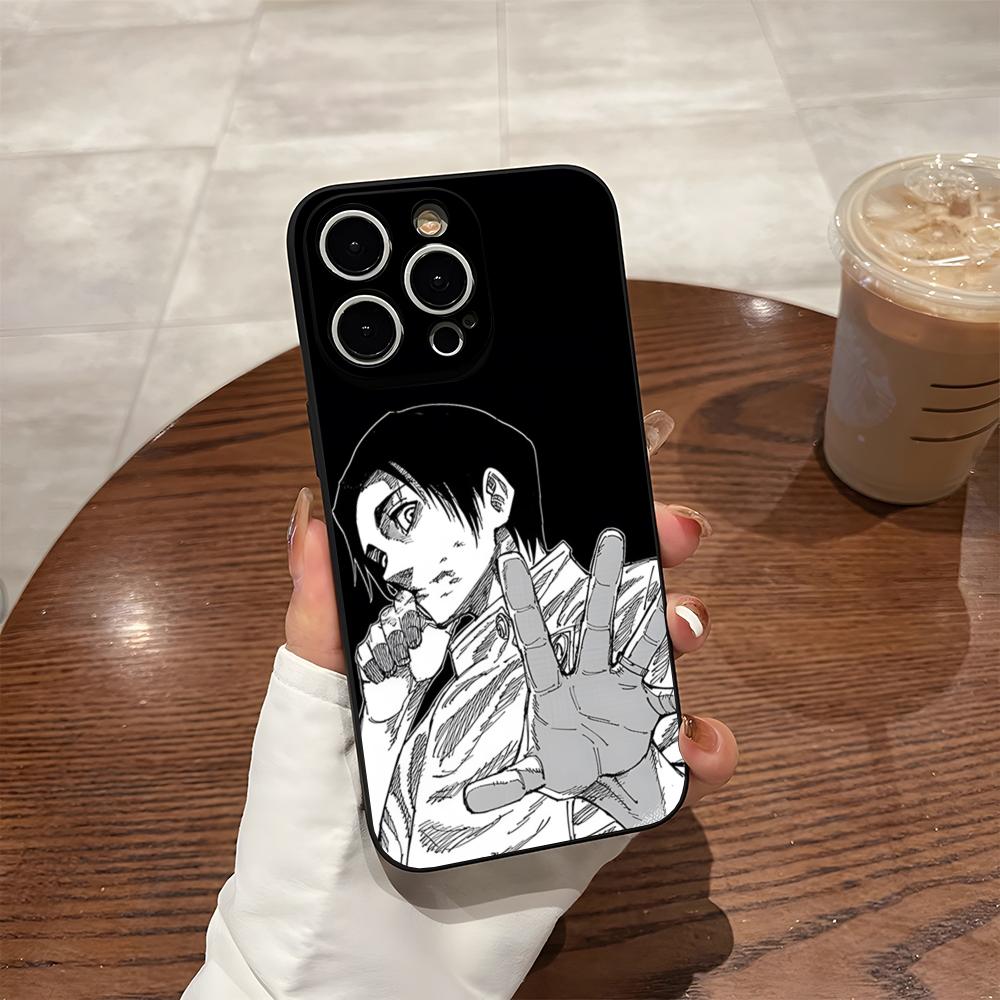 Jujutsu Kaisen Yuta Okkotsu Phone Case For 17 Pro Max Iphone 14 Pro Max 12 16 15 13 Pro 11 Xr X Xs 8 7 Plus Back Cover