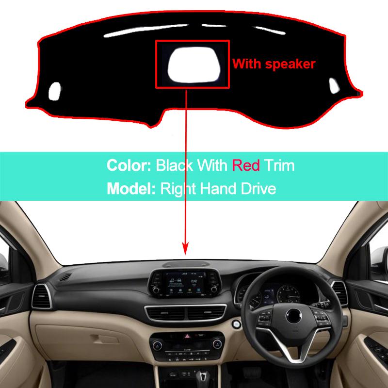 Anti-Slip Car Inner Dashboard Cover DashMat For Hyundai Tucson    Rug Carpet Cushion Sun Shade Pad Protector