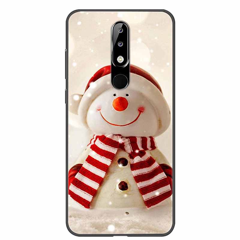 Per Nokia 6.1 Plus Custodia Adorabile Morbido Silicone Cartone Animato Gatto TPU Custodie per Telefono per Nokia X6 Copertura 6.1Plus Carina Coque per NokiaX6 Guscio
