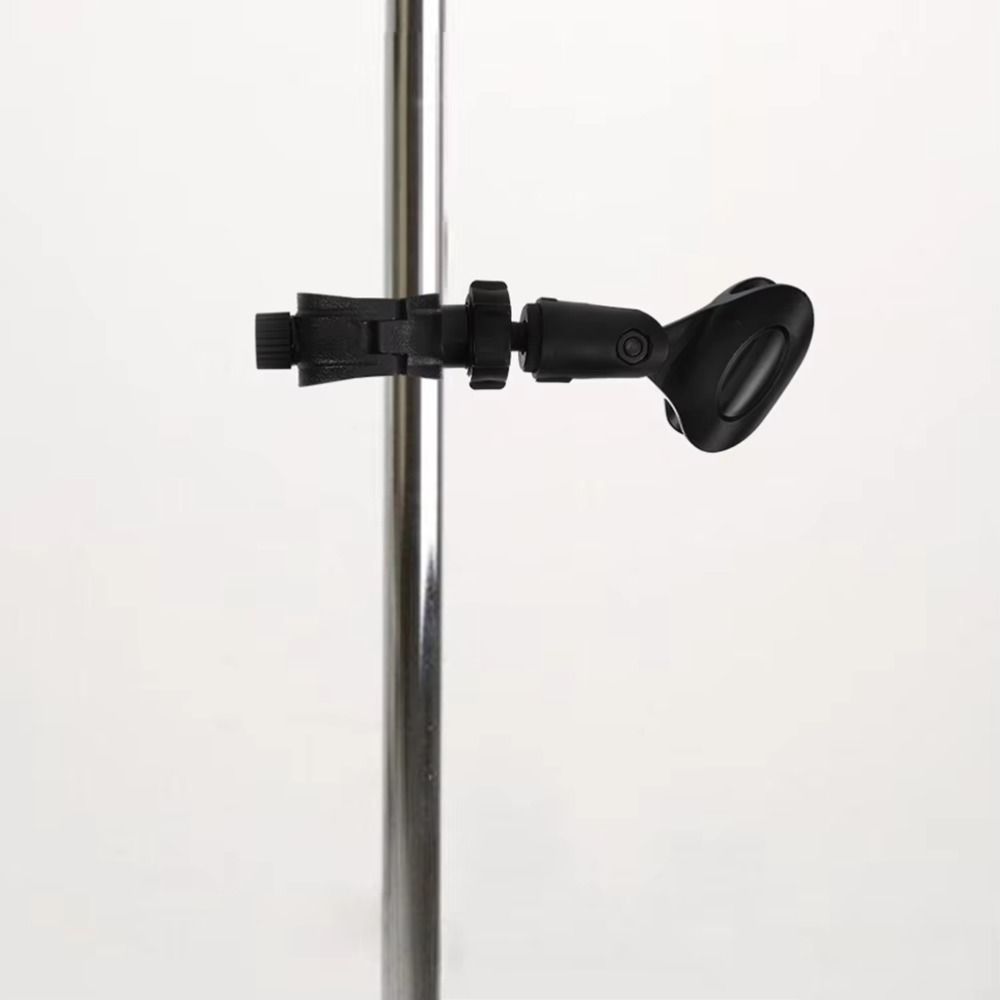 Compact Plastic Microphone Extension Clip Flexible Mounting Hardware Wireless Mic Holder Stable Tripod Clamp Rack