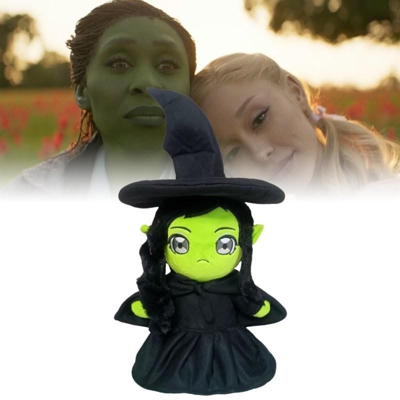 Enchanting Movie Wicked Plush Doll Magical Wicked Witch Cute Stuffed Toy 25cm Height