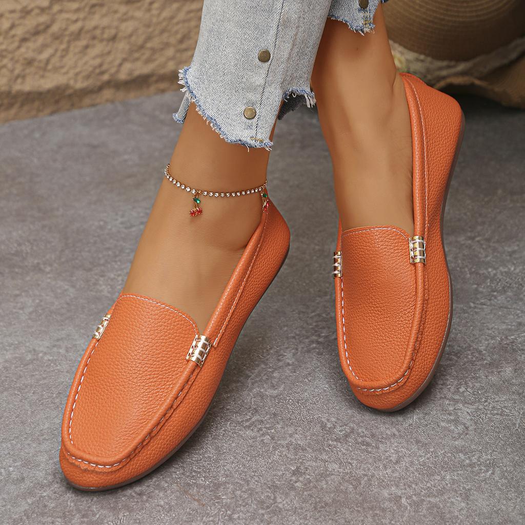 Plus Size Shoes for Women 36-43 Spring Autumn 2026 Fashion Slip On Platform Comfortable Non-slip Flats Zapatos De Mujer