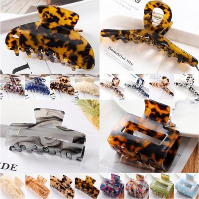 Wszechstronny klips do koka z acetatu w stylu koreańskim dla kobiet