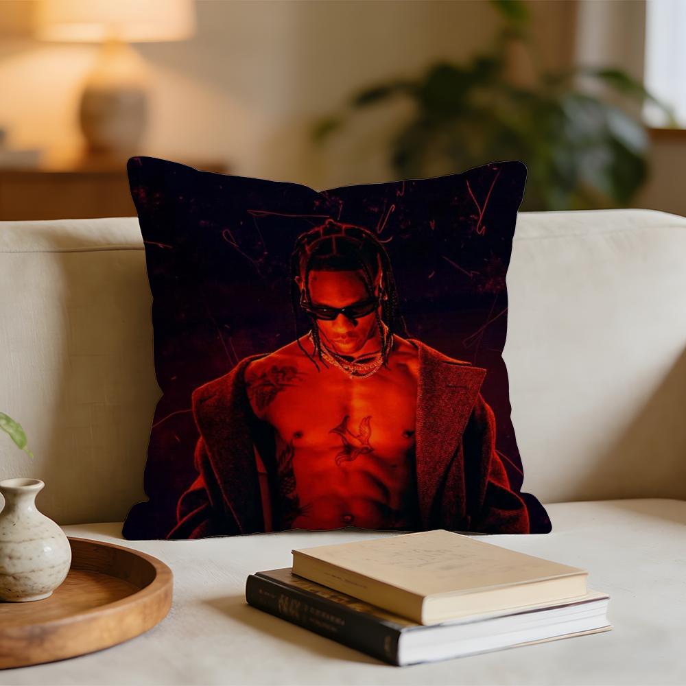 Rapper AAAP RRocky Cushion Cover Short plush pillowcase for bed sofa carwashable 30x30cm