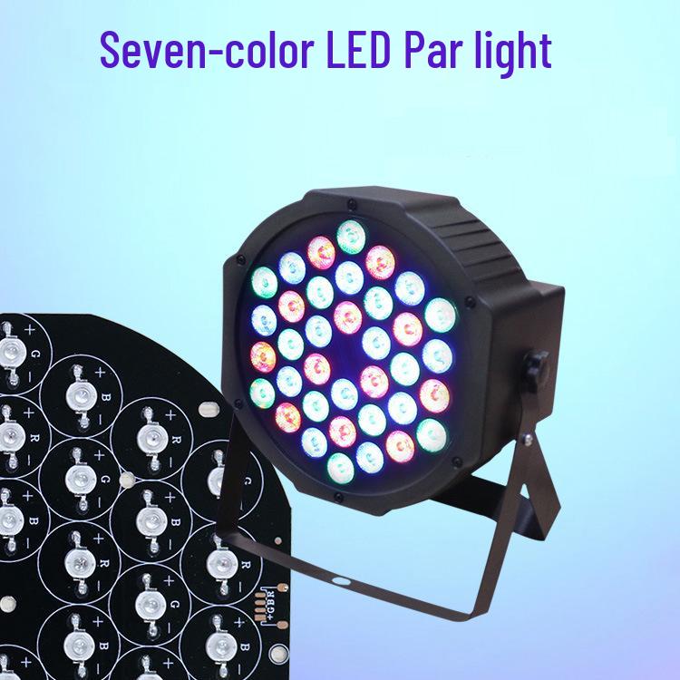 

36-цветные светодиодные сценические огни для танцев, свадеб и праздничных мероприятий 36 Single Color Bead