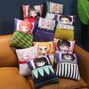 Slayer Demon Nezuko Tanjiro Pillow Soft Cushion Anime Cushion Plush Toys Gifts