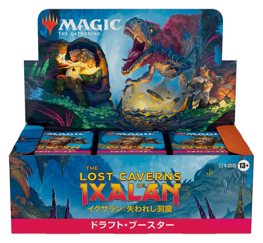 Wizards of the Coast Magic the Gathering Ixalan: The Lost Caverns Draft Booster (Japanese, 36 Packs) MTG Trading Card Wizards of the Coast D23881400