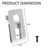 1/2/3/5PCS Portable Belt Clip Hook With Screw For Worx 20V Cordless Drills Impact Driver Hook WU268 WU278 WU279 WX268 WX279