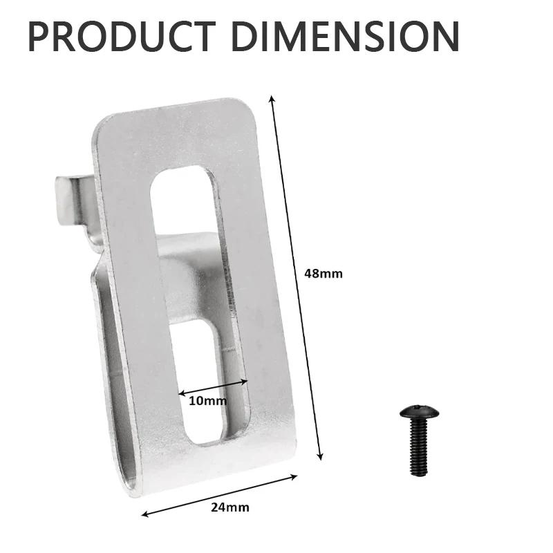1/2/3/5PCS Portable Belt Clip Hook With Screw For Worx 20V Cordless Drills Impact Driver Hook WU268 WU278 WU279 WX268 WX279