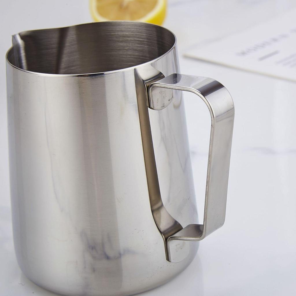304 Stainless Steel Milk Frothing Latte Art Cup with Logo