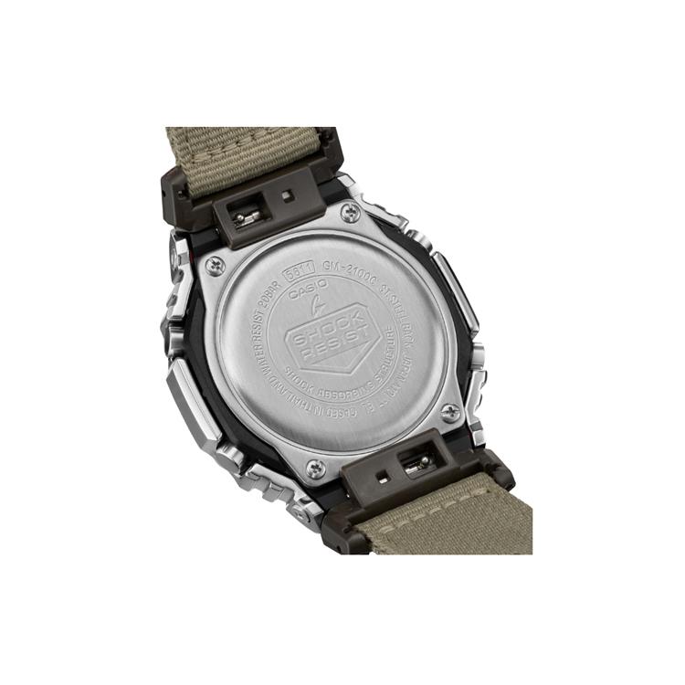 Casio Unisex Full Metal Series Black Watch GM-2100C-5APRT GM-2100C-5APRT