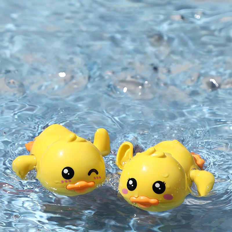 Bath Time Children's Water Play Toy Small Dolphin Water Toy, Bathtub Toy Little Duck And Little Turtle, Suitable For Boys And Girls