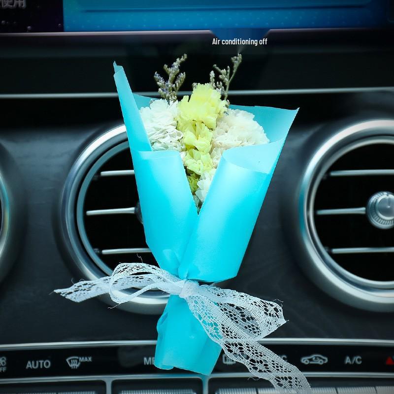 Rui Car Air Vent Perfume: Creative Dried Flower Aromatherapy Clip for Personalized Interior