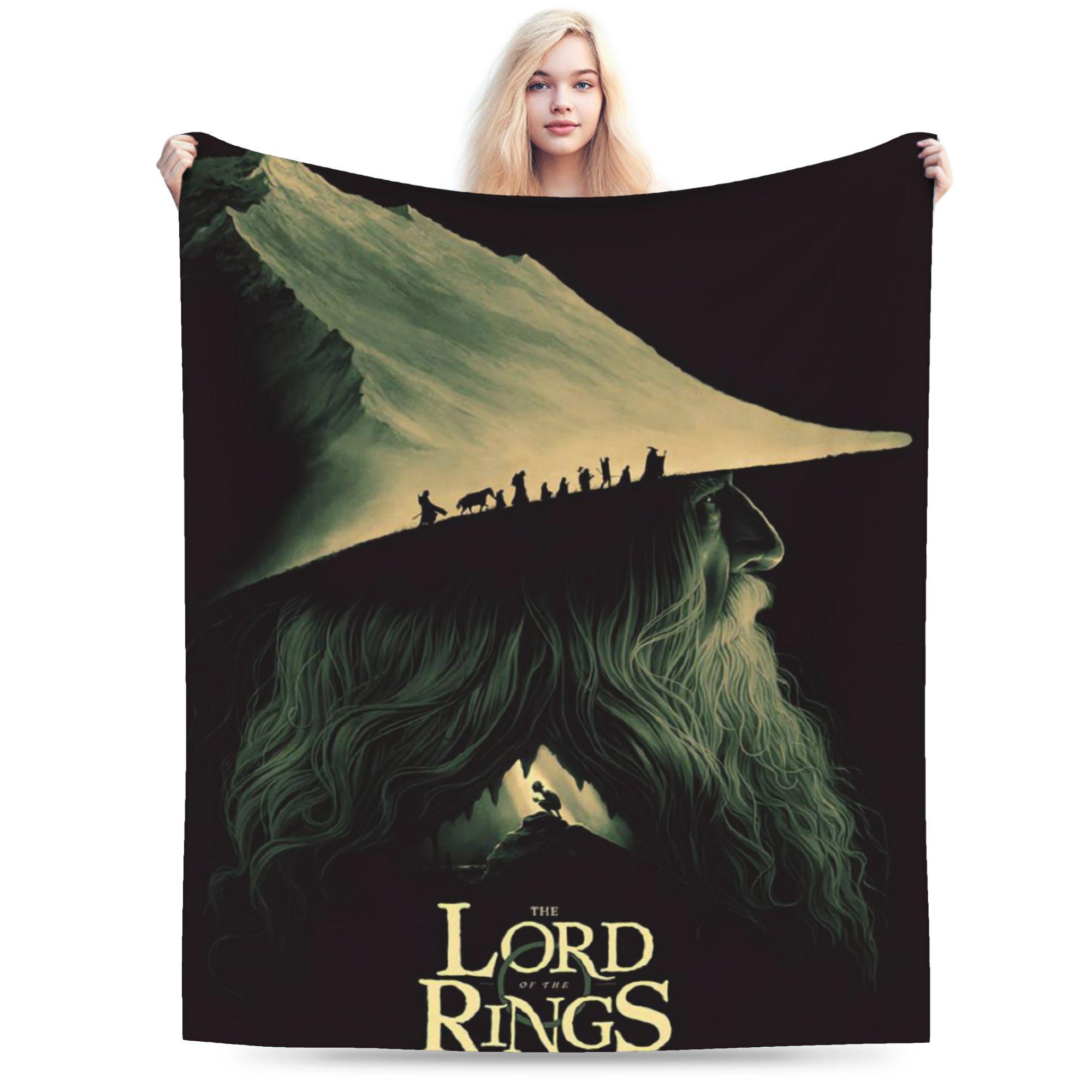 

Lords Rings Gollum Blanket Multi-size Super Soft Cozy Throw Blankets for Sofa Couch and Bed 75x90cm