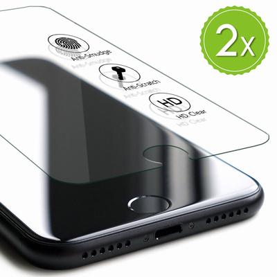 2Pcs for Iphone 15 14 13 Mini 12 11 Pro Max X Xr Xs Max 6 7 6S 8 Plus Se 2022 2020 5S Screen Protector Tempered Glass Screenprotector Film Protection