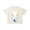260 GSM Double Yarn 32 Count 100% Cotton Blue Lock V2 Bachira Print Unisex Heavy Cotton T Shirt… More