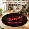 Round Rug Custom NameThe Cure Pattern Non Slip Carpet Home Floor Decor