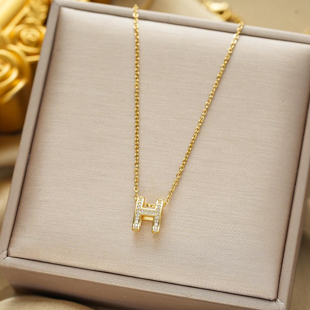 Titanium Steel Cat s Eye Planet Women s Clavicle Chain - Light Luxury, Niche Design, Elegant Style