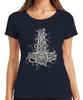 Wikinger Mjölnir Thorhammer keltische Knotenmuster Thor Odin Damen T-Shirt