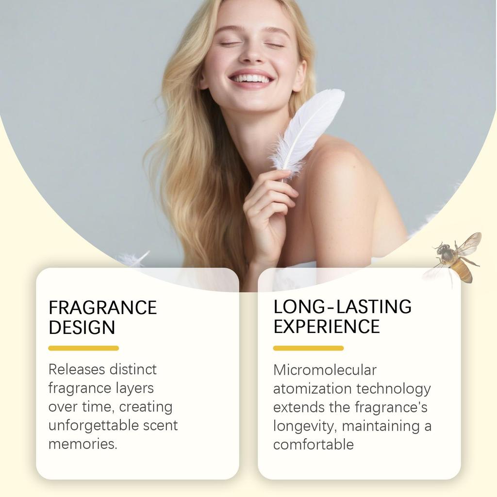Vanilla Beach Fragrance Spray – Natural, Fresh, Long-Lasting, Delicate, Elegant, Everyday, Romantic Charm, Portable Fragrance