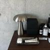 USB Rechargeable Metal Mushroom Lamp Nordic Simple Modern Creative Unique Table Light Bedroom Bedside Night Lamp